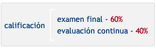 evaluación